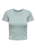 ONLY Onlelina S/S O-neck Short Top Jrs Noos Onlelina S/S O-Neck Short Top Jrs Noos Kadınlar
