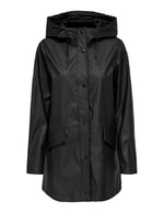 Only Onlelisa Raincoat Otw Erkek Günlük Mont 15261734-BLACK Siyah M