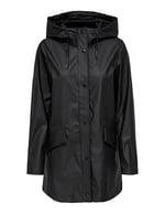 Only Onlelisa Raincoat Otw Erkek Günlük Mont 15261734-BLACK Siyah M