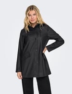 Only Onlelisa Raincoat Otw Erkek Günlük Mont 15261734-BLACK Siyah