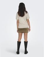 ONLY ONLELISE S/S V-NECK TOP JRS Bluz Kadın