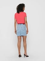 ONLY ONLFAN SKIRT RAW EDGE BB CRF5012 Etek Kadın