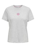 ONLY ONLFOODIE LIFE REG S/S TOP BOX JRS Tişört Kadın