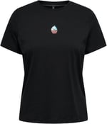 ONLY ONLFOODIE LIFE REG S/S TOP BOX JRS Tişört Kadın