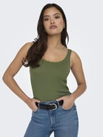 ONLY ONLGEMMA SL U-NECK KNT NCA Triko Üst Kadın