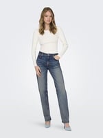 ONLY ONLJACI MW STRAIGHT TINT DNM CRO Jeans Kadın