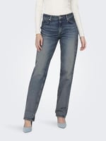 ONLY ONLJACI MW STRAIGHT TINT DNM CRO Jeans Kadın