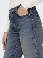 ONLY ONLJACI MW STRAIGHT TINT DNM CRO Jeans Kadın