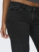 ONLY Onljuicy Hw Wide des Ank Dnm Jeans Dot Kot Pantolon Kadın