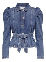 ONLY ONLJULES LS BELT DNM JACKET NAS Mont Ceket Kadın