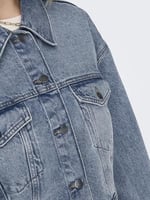 ONLY ONLLEIGH LS OVS TIN DNM JACKET PIM Jacket Kadın