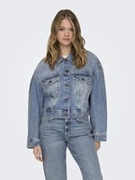 ONLY ONLLEIGH LS OVS TIN DNM JACKET PIM Jacket Kadın