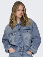 ONLY ONLLEIGH LS OVS TIN DNM JACKET PIM Jacket Kadın