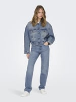 ONLY ONLLEIGH LS OVS TIN DNM JACKET PIM Jacket Kadın