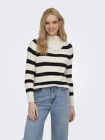 ONLY ONLLEISE FREYA LS ZIP HIGH NECK KNT NOOS Kazak Kadın