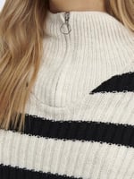 ONLY ONLLEISE FREYA LS ZIP HIGH NECK KNT NOOS Kazak Kadın