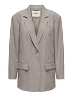 ONLY Onllinda Life Ls Boyfr Mel Blazer Cc Tlr Blazer Kadınlar