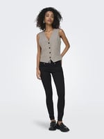 ONLY Onllinda S/L Mel Fitted Vest Cc Tlr Yelek Kadınlar