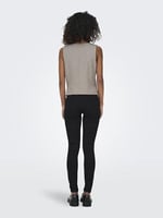 ONLY Onllinda S/L Mel Fitted Vest Cc Tlr Yelek Kadınlar