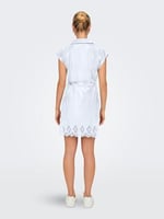 ONLY ONLLOU LIFE EMB S/S SHIRT DRESS PTM Elbise Kadın