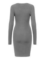 ONLY ONLLOUISA LS O-NECK DRESS CC KNT Elbise Kadın