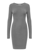 ONLY ONLLOUISA LS O-NECK DRESS CC KNT Elbise Kadın