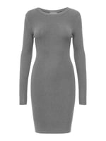 ONLY ONLLOUISA LS O-NECK DRESS CC KNT Elbise Kadın