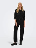 ONLY ONLMETTE CONTRAST PANTS WVN Pantolon Kadın