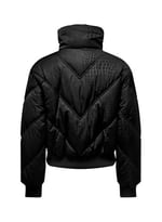 Only Onlmia Short Aop Puffer Kadın Günlük Mont 15293753-BLACK Siyah
