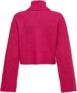 ONLY ONLMIKANI LS SHORT ROLLNECK KNT Kazak Kadın