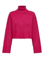 ONLY ONLMIKANI LS SHORT ROLLNECK KNT Kazak Kadın