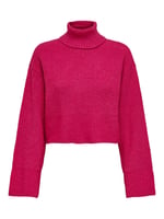 ONLY ONLMIKANI LS SHORT ROLLNECK KNT Kazak Kadın