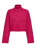 ONLY ONLMIKANI LS SHORT ROLLNECK KNT Kazak Kadın