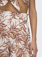 ONLY ONLMIRA BANDEAU TOP & SHORTS SET Tişört Kadın
