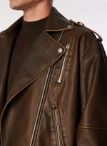 ONLY ONLMONTANA FAUX LEATHER BIKER CC OTW Biker Ceket Kadın