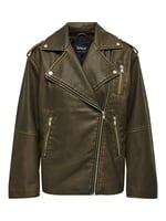 ONLY ONLMONTANA FAUX LEATHER BIKER CC OTW Biker Ceket Kadın