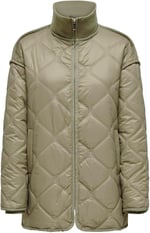 ONLY ONLNELLI QUILT OVERSIZED COAT C CC OTW Kaban Kadın