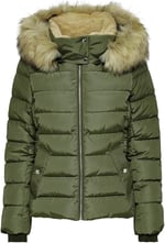 Only Onlnewcamilla Fur Hood Jacket Cc Otw Kadın Günlük Mont 15304767-BLACK Siyah
