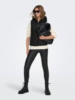 ONLY ONLNEWTAHOE HOOD WAISTCOAT OTW NOOS kapitone yelek kadın