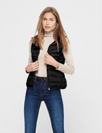 ONLY ONLNEWTAHOE HOOD WAISTCOAT OTW NOOS kapitone yelek kadın