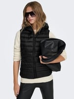 ONLY ONLNEWTAHOE HOOD WAISTCOAT OTW NOOS kapitone yelek kadın
