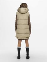 Only Onlnora Puffer Waistcoat Cc Otw Kadın Yeleği 15235033-BLACK Siyah