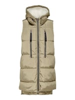 Only Onlnora Puffer Waistcoat Cc Otw Kadın Yeleği 15235033-BLACK Siyah