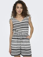 ONLY ONLNORA S/L RUCHING PLAYSUIT PTM