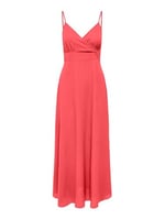 ONLY ONLNOVA LIFE VIS ADA LONG DRESS SOLID Elbise Kadın