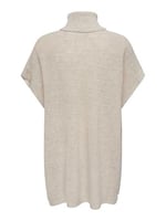 ONLY Onlparis Life Loose Highn Wool Yelek Düğmesi Süveter Yelek Kadın
