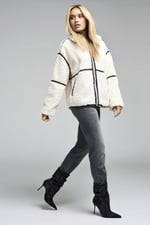 ONLY ONLPARIS TEDDY JACKET LIFE OTW CC Mont Ceket Kadın