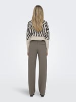 ONLY ONLPEACH LIFE MW STR PULL-UP PANT TLR Pantolon Kadın