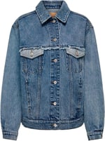 ONLY ONLPENNY LS OVS TIN PATCH DNM JACKET GUA Mont Ceket Kadın