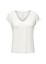 ONLY ONLRILLA S/S V-NECK TOP JRS Tişört Kadın